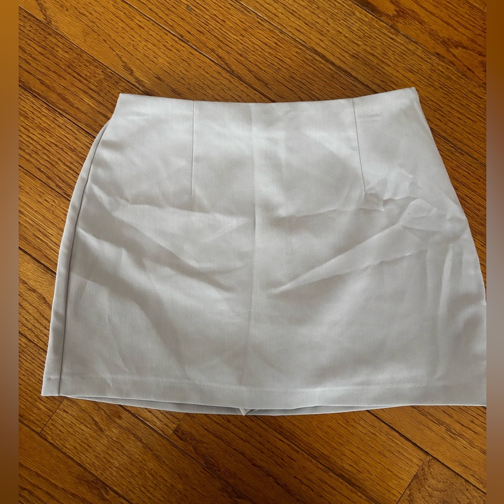 Abercrombie & Fitch Scarlett Mini Skort Cream White Size M NWT